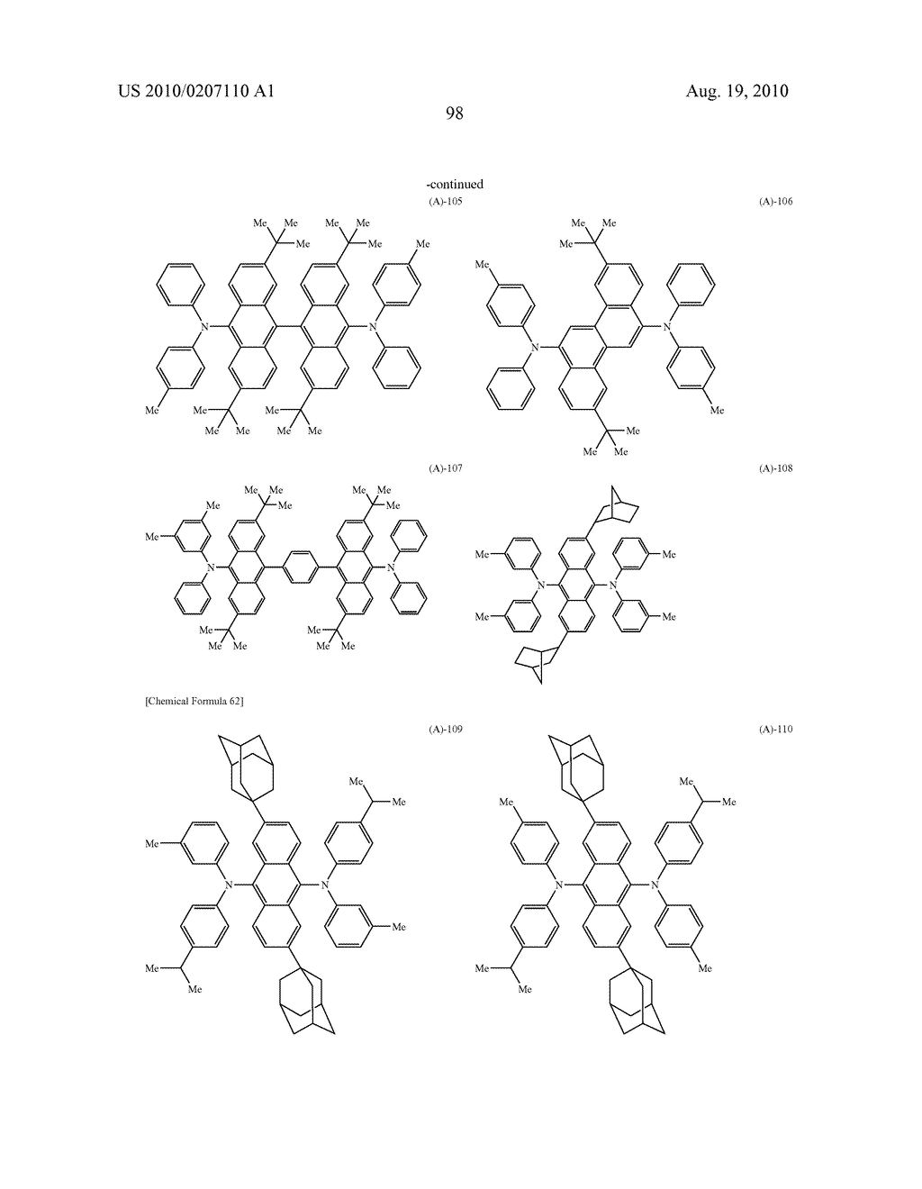 ORGANIC EL DEVICE - diagram, schematic, and image 100