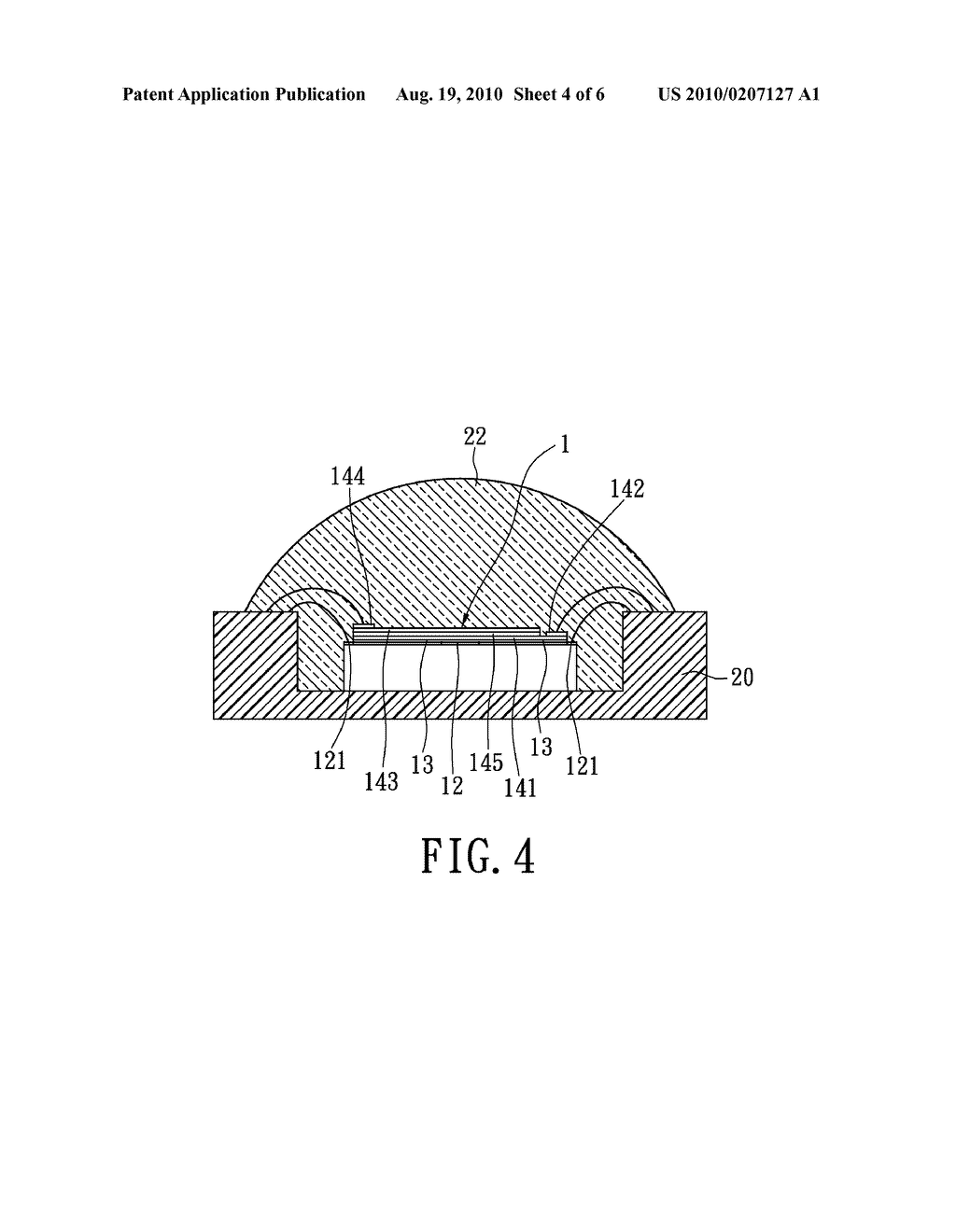 LIGHT EMITTING DIODE WITH A TEMPERATURE DETECTING PATTERN AND MANUFACTURING METHOD THEREOF - diagram, schematic, and image 05