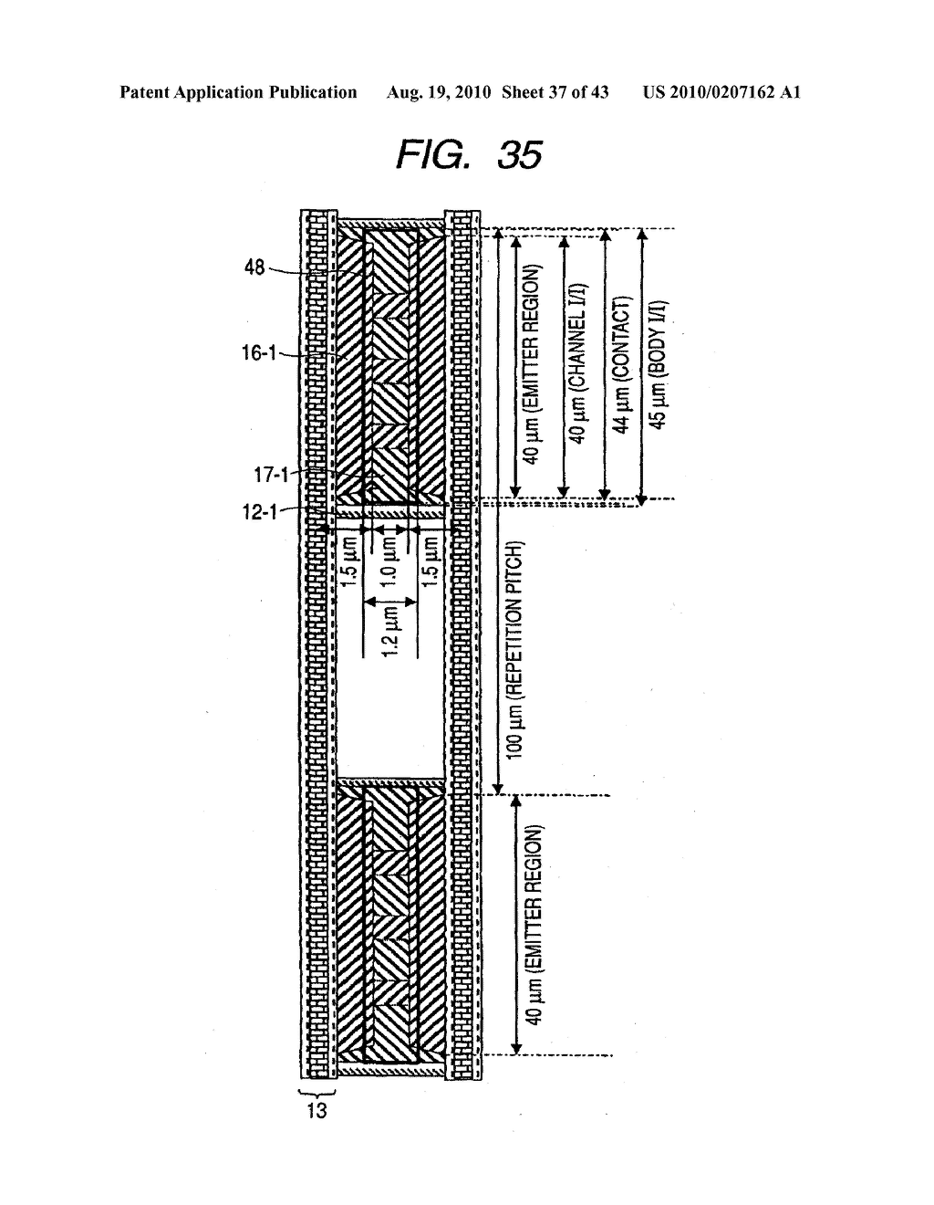 VERTICAL AND TRENCH TYPE INSULATED GATE MOS SEMICONDUCTOR DEVICE - diagram, schematic, and image 38