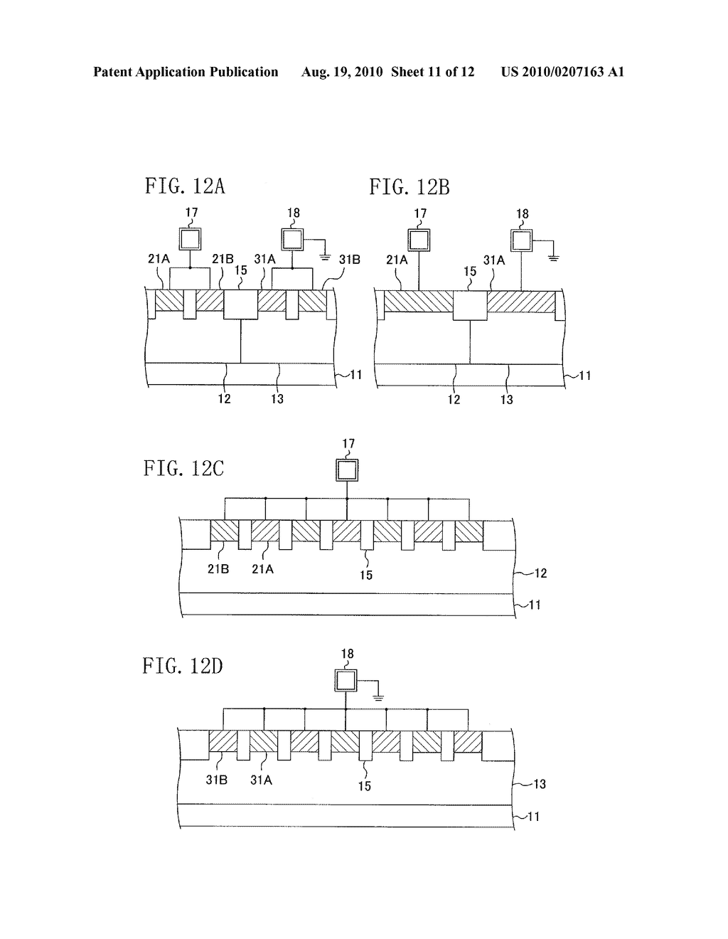 SEMICONDUCTOR DEVICE INCLUDING ELECTROSTATIC-DISCHARGE PROTECTION CIRCUIT - diagram, schematic, and image 12
