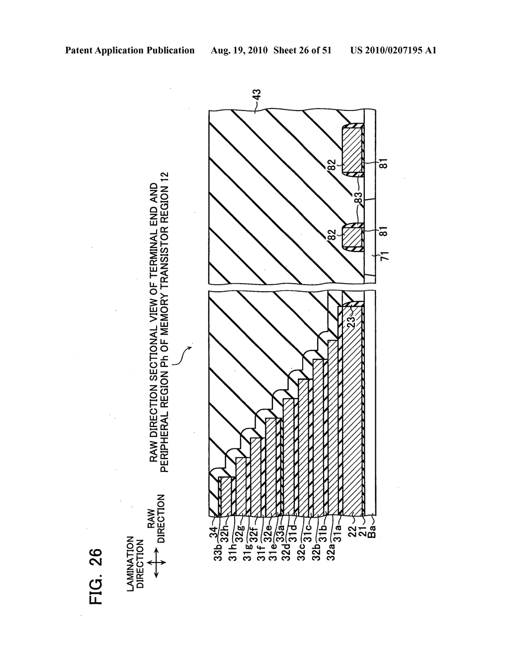 NON-VOLATILE SEMICONDUCTOR STORAGE DEVICE AND METHOD OF MANUFACTURING THE SAME - diagram, schematic, and image 27