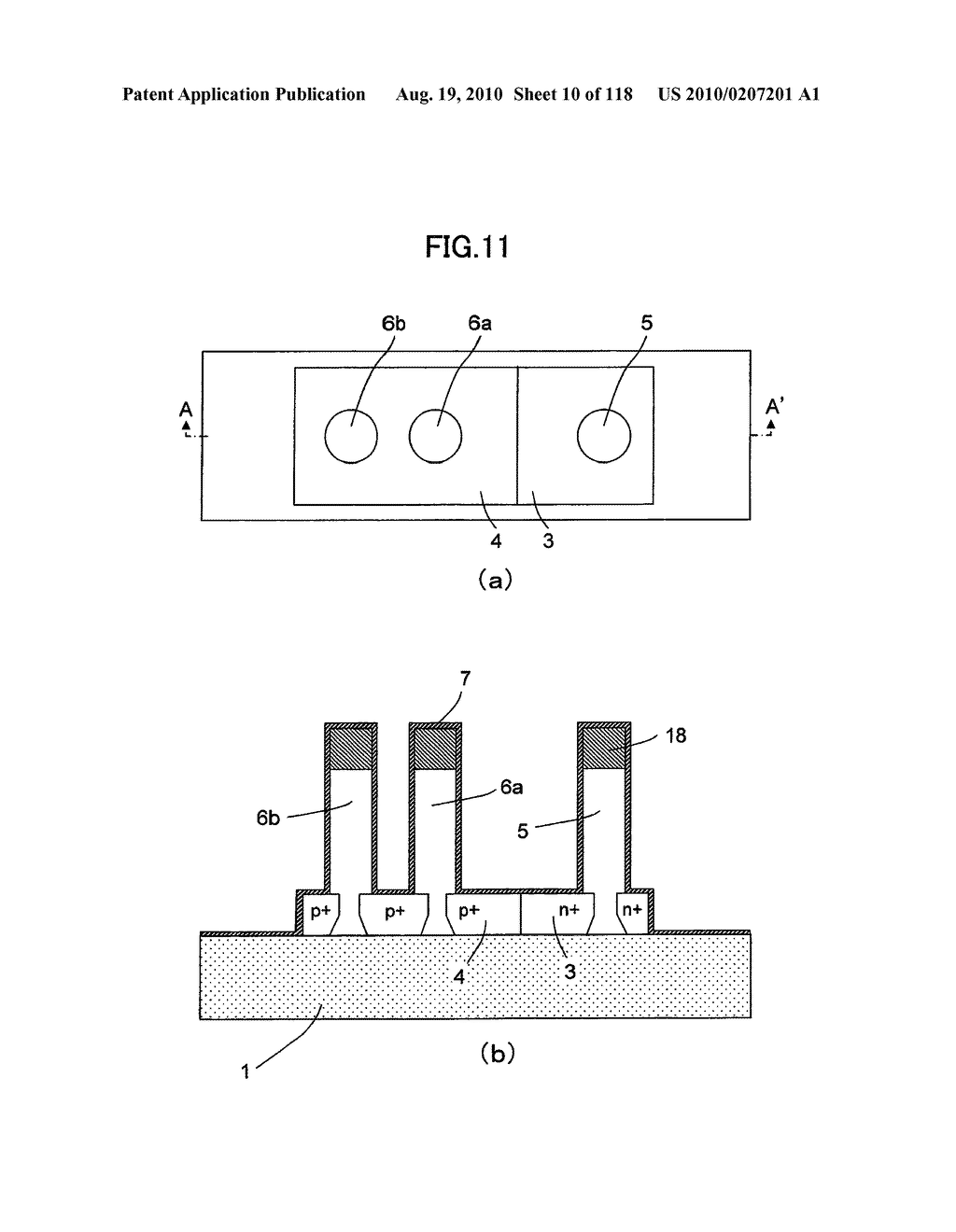 SEMICONDUCTOR DEVICE AND PRODUCTION METHOD THEREFOR - diagram, schematic, and image 11