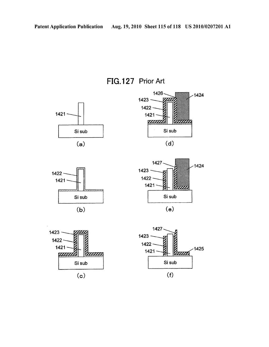 SEMICONDUCTOR DEVICE AND PRODUCTION METHOD THEREFOR - diagram, schematic, and image 116