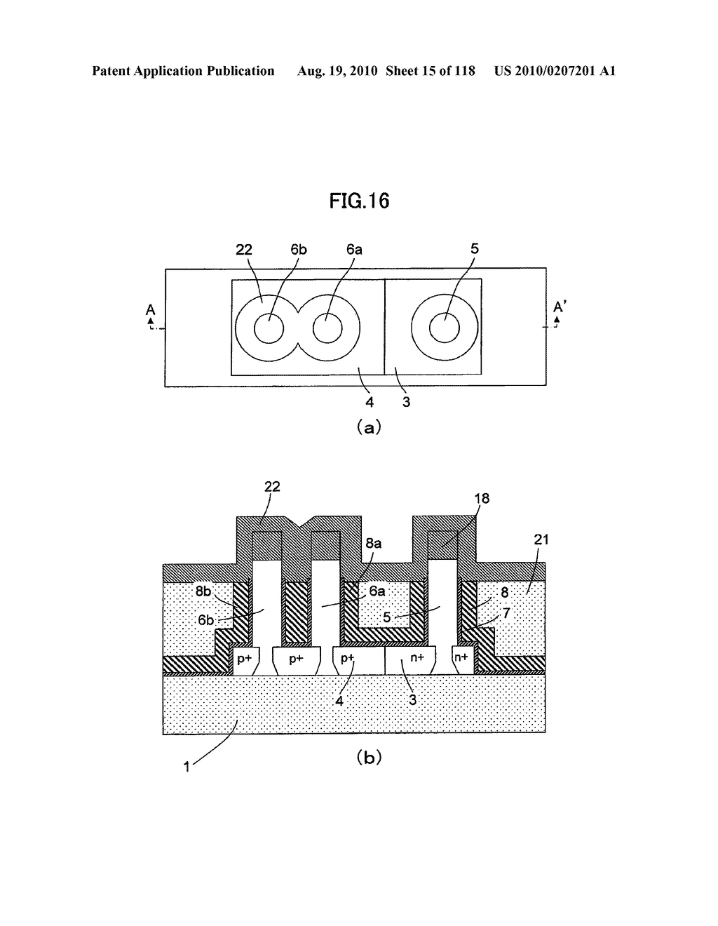 SEMICONDUCTOR DEVICE AND PRODUCTION METHOD THEREFOR - diagram, schematic, and image 16