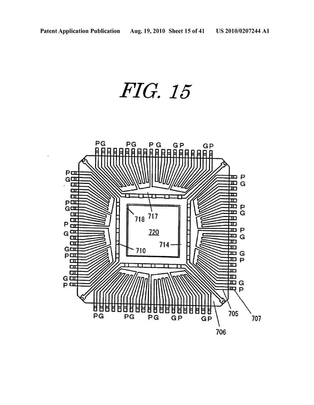 Semiconductor apparatus with decoupling capacitor - diagram, schematic, and image 16