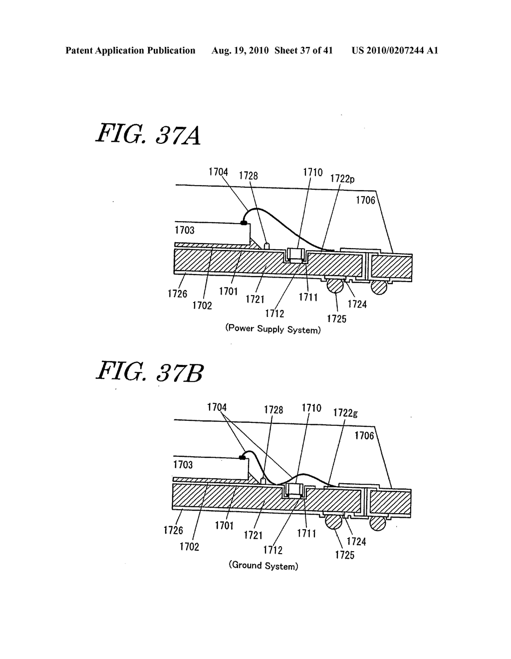 Semiconductor apparatus with decoupling capacitor - diagram, schematic, and image 38