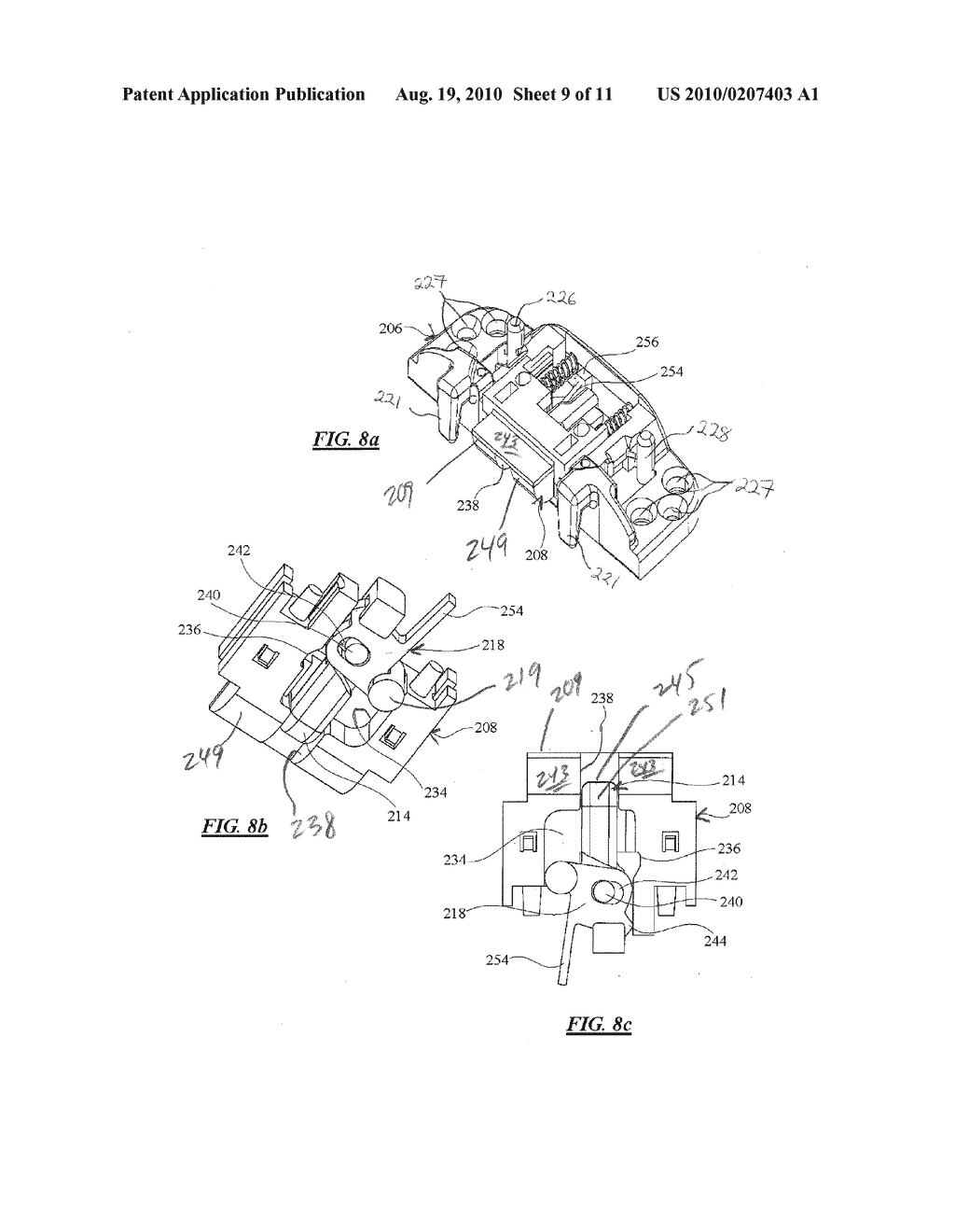 AUTOMATIC SASH LOCK WITH ROTARY LATCH - diagram, schematic, and image 10