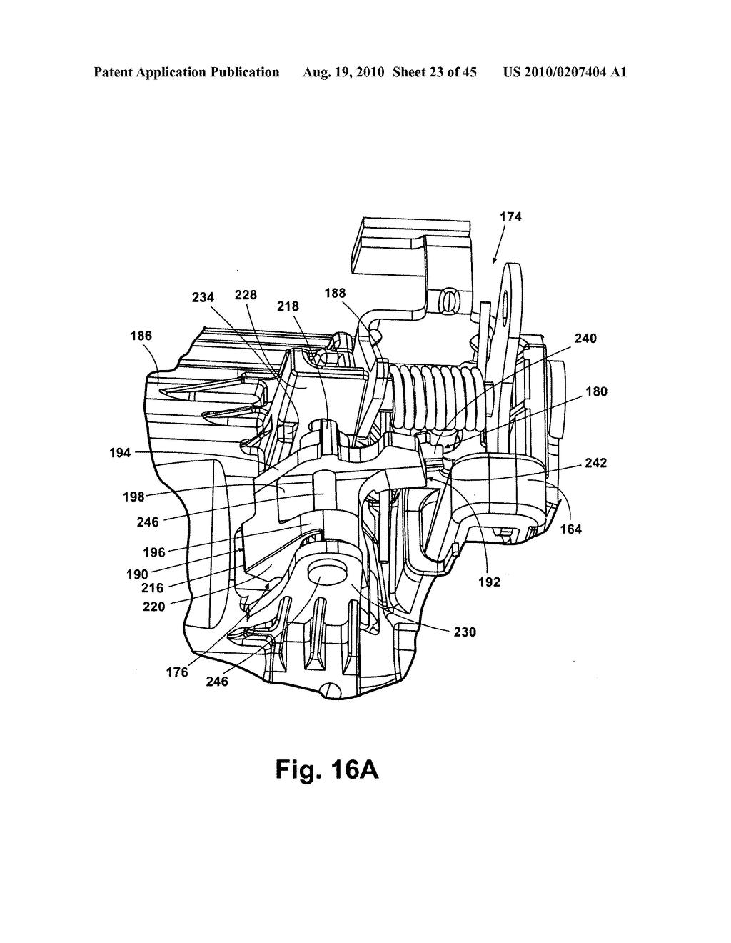 Release Handle Assembly Having Inertial Blocking Member with Blocking Member Retainer - diagram, schematic, and image 24