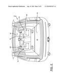 VEHICLE WITH HIDDEN PILLOWS FOR BED MODE diagram and image