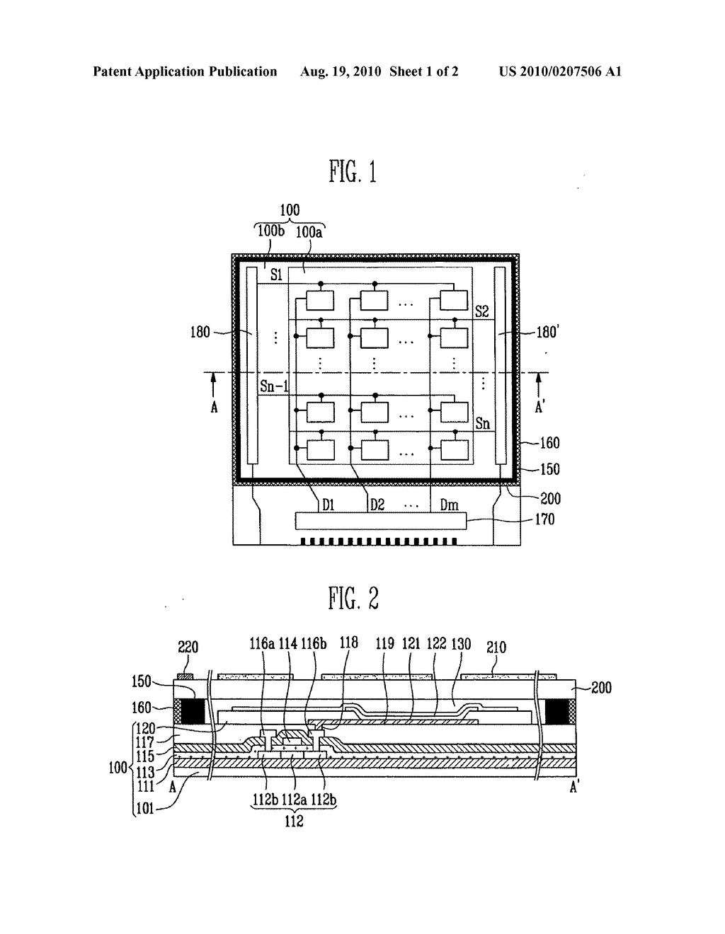 Organic light emitting display device having RFID - diagram, schematic, and image 02