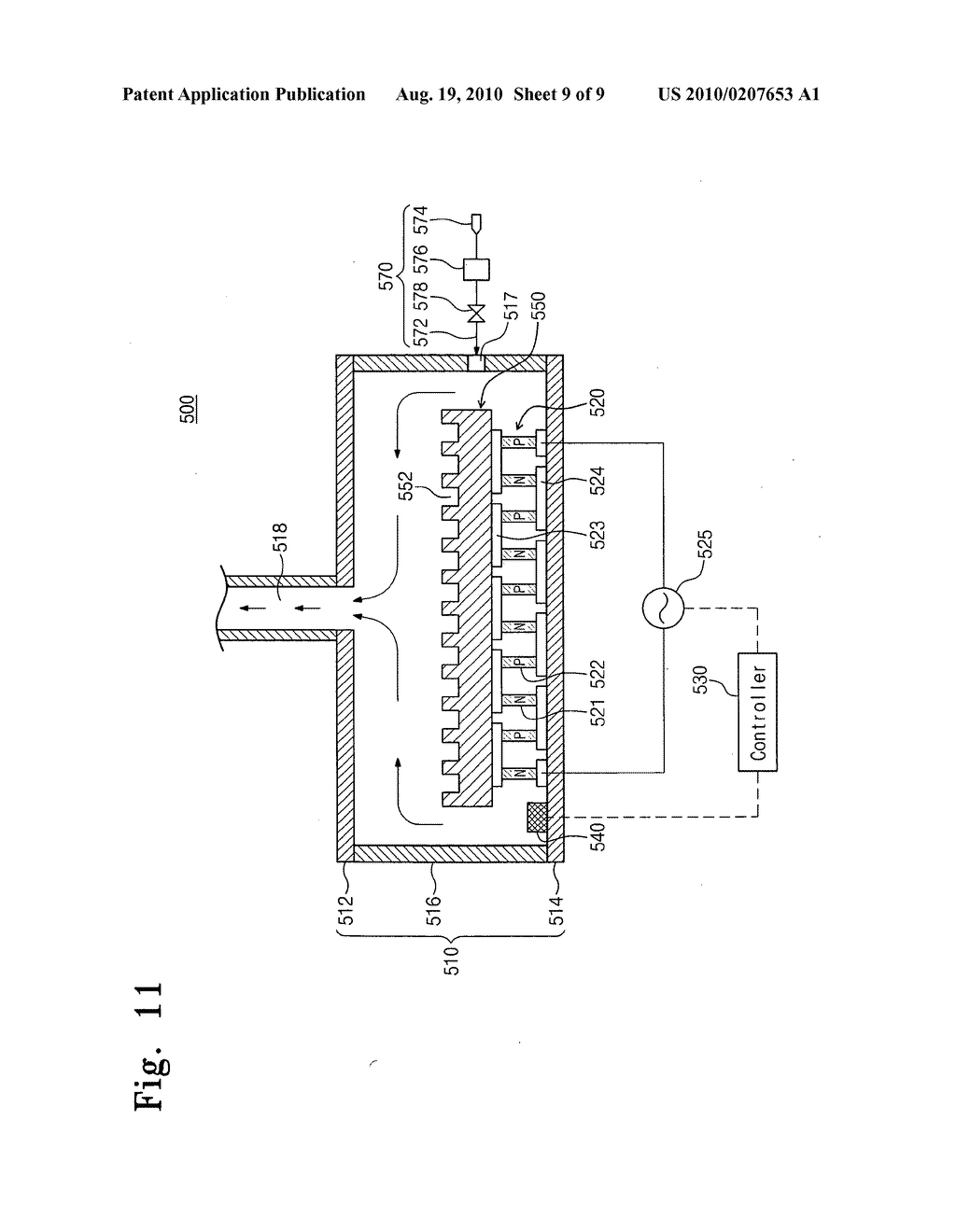 Apparatus for testing semiconductor device - diagram, schematic, and image 10