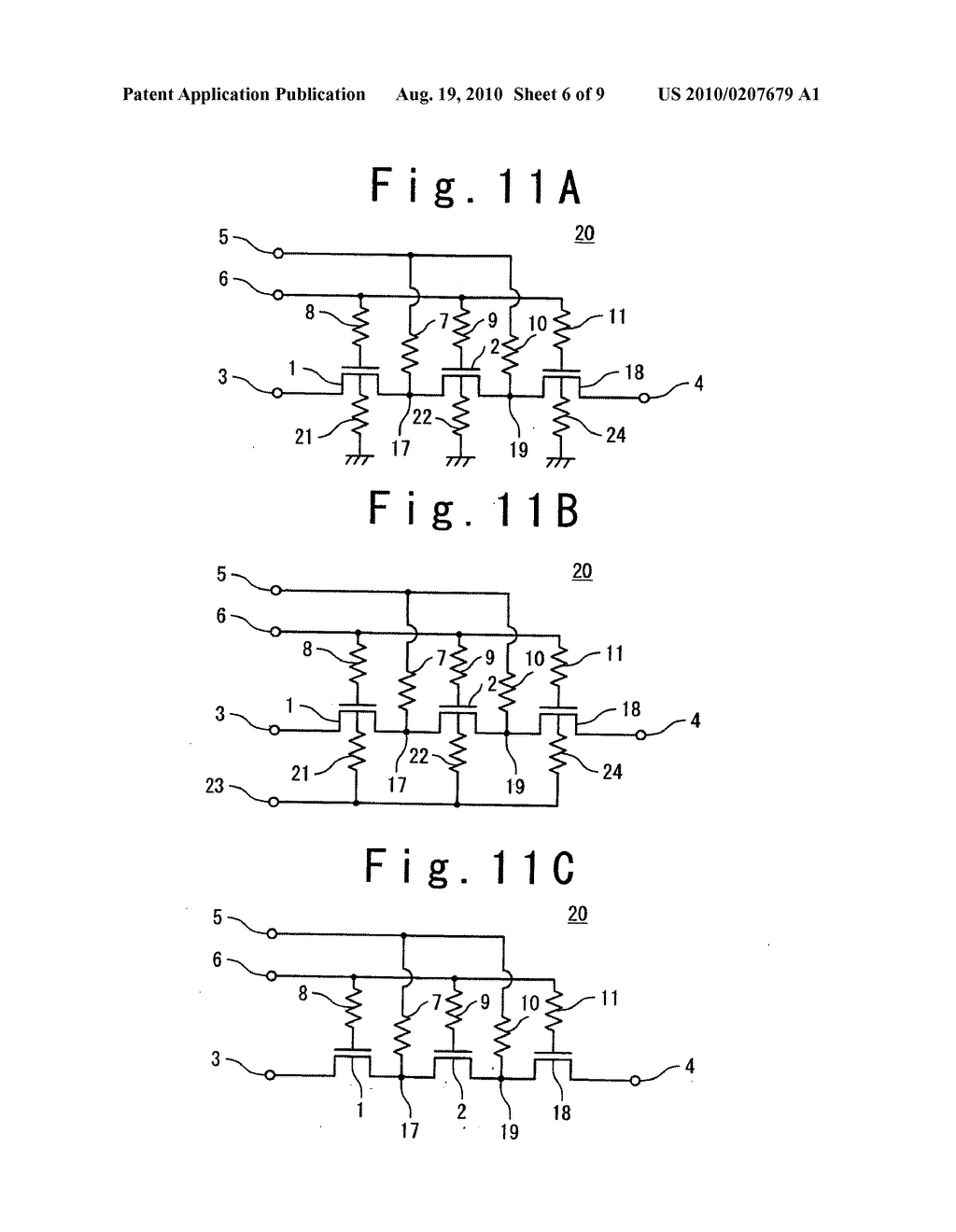 Conduction switching circuit, conduction switching circuit block, and operating method of conduction switching circuit - diagram, schematic, and image 07