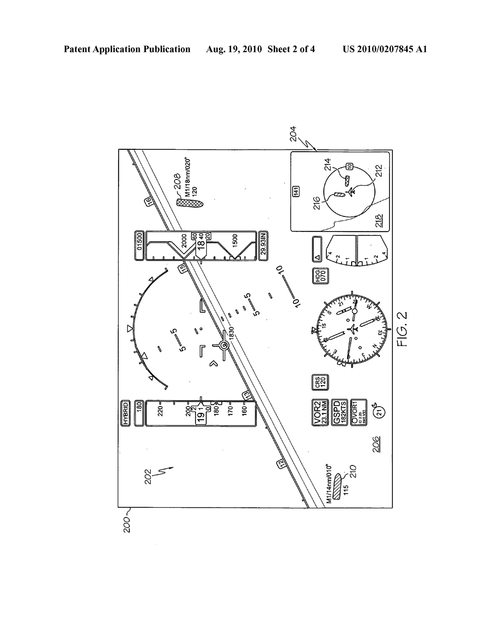 METHODS AND SYSTEMS FOR DISPLAYING AN OBJECT HAVING AN ASSOCIATED BEACON SIGNAL - diagram, schematic, and image 03