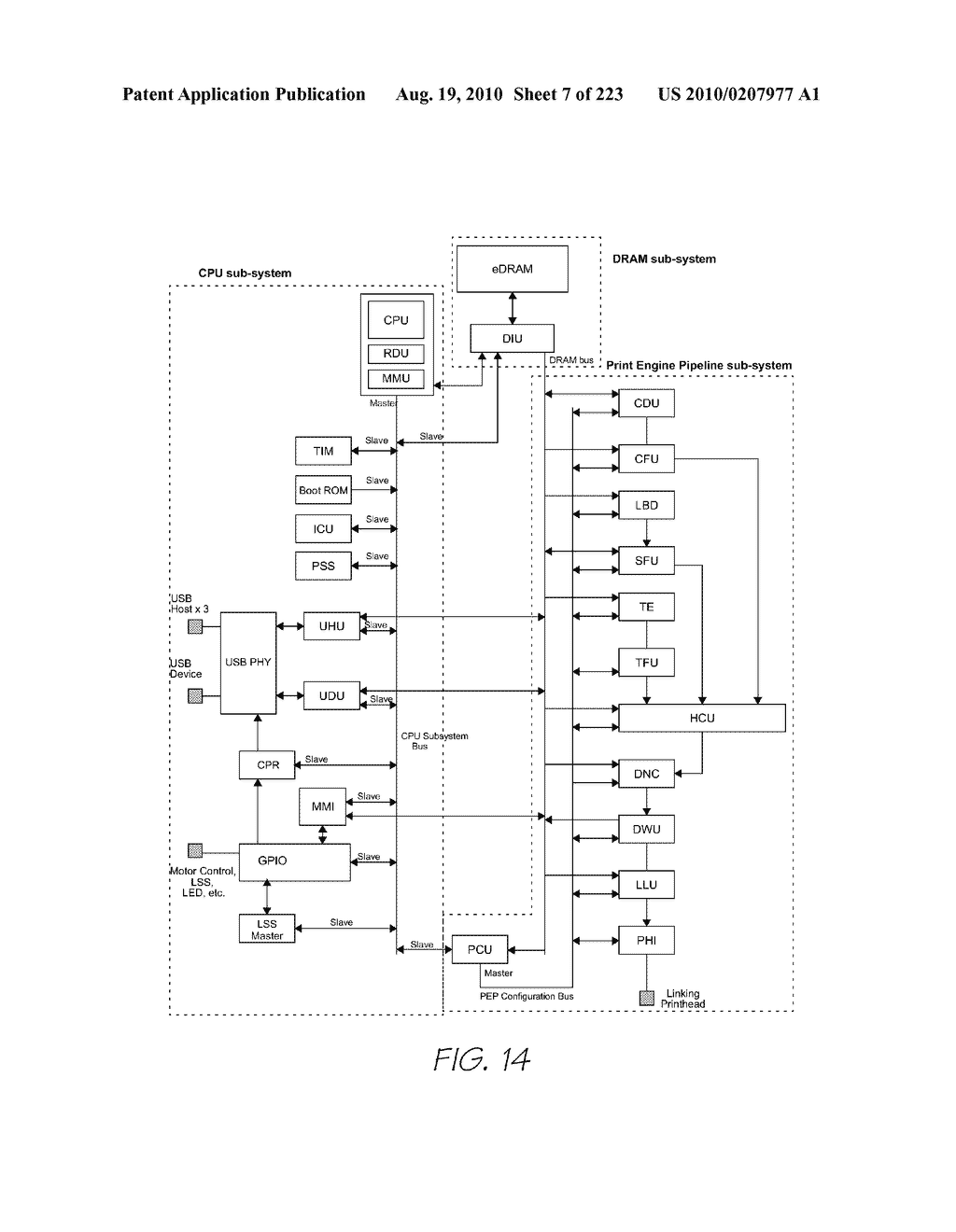 Printer Incorporating Multiple Synchronizing Printer Controllers - diagram, schematic, and image 08