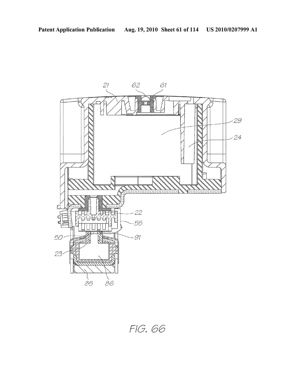 PAGEWIDTH PRINTHEAD ASSEMBLY WITH INK AND DATA DISTRIBUTION - diagram, schematic, and image 62