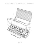 REFILL UNIT FOR AN INK STORAGE COMPARTMENT CONNECTED TO A PRINTHEAD THROUGH AN OUTLET VALVE diagram and image