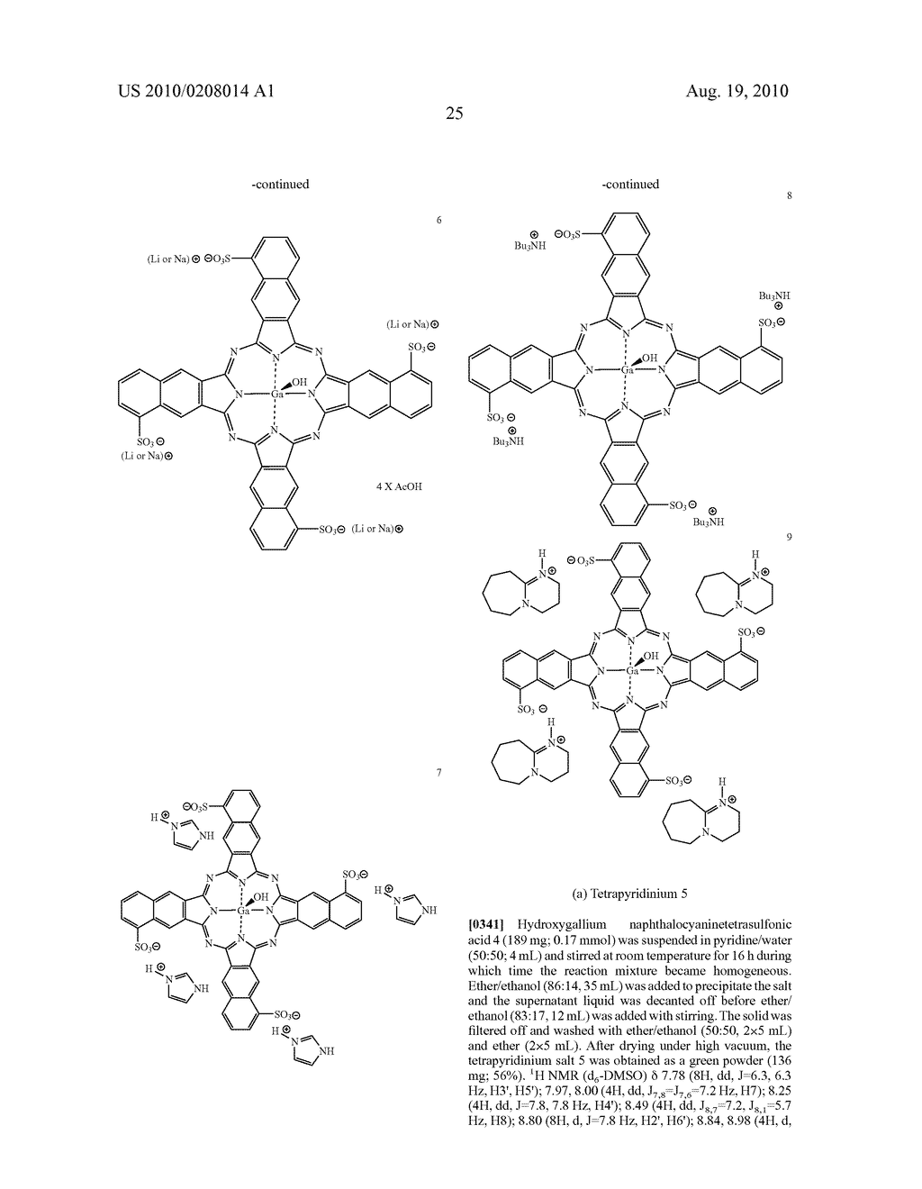 INK CARTRIDGE COMPRISING WEAKLY ACIDIC NAPHTHALOCYANINE INK FORMULATION - diagram, schematic, and image 55