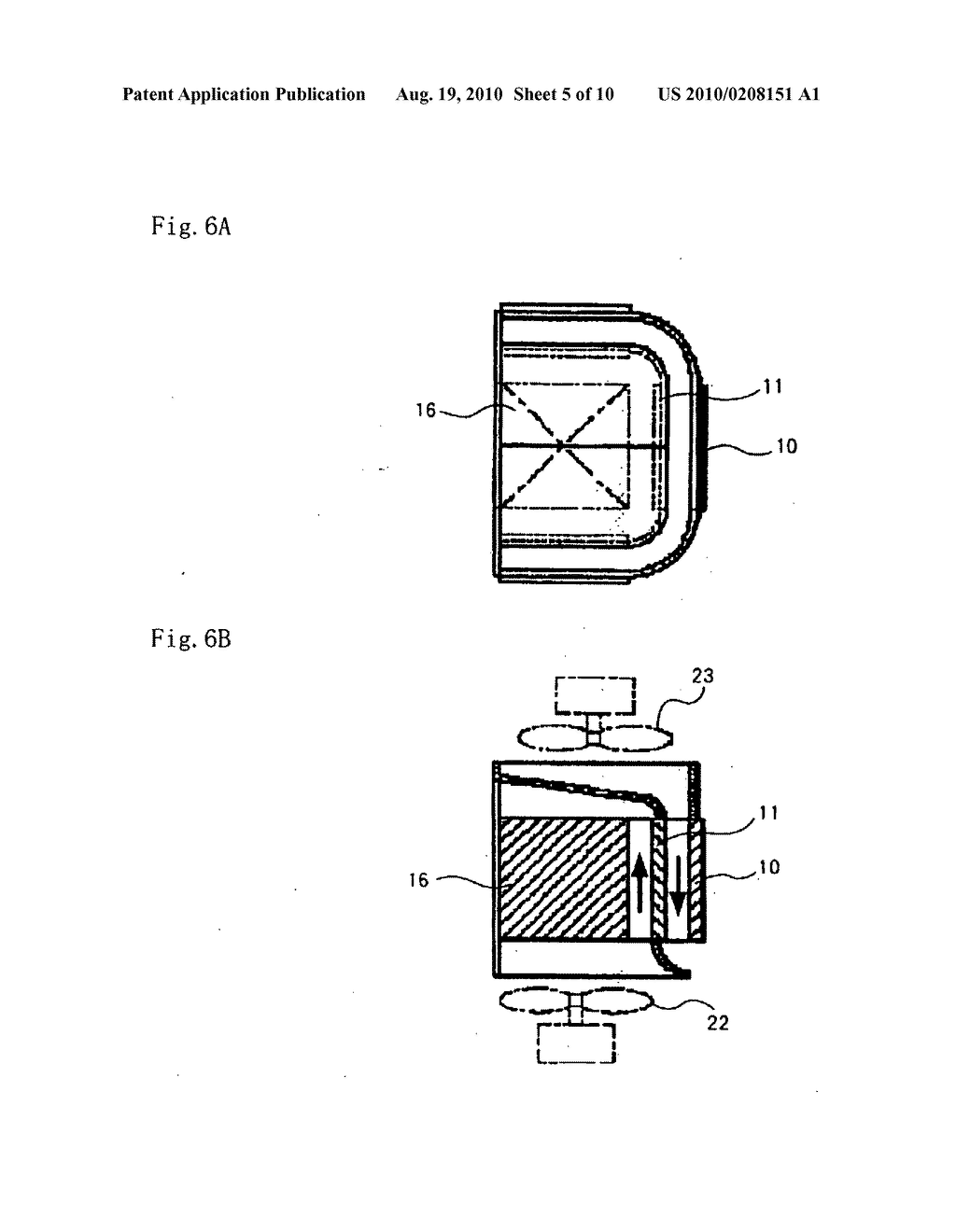 COOLING DEVICE FOR ELECTRONIC APPARATUS AND LIQUID CRYSTAL PROJECTOR - diagram, schematic, and image 06