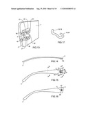 Hinge arrangement for spectacles diagram and image