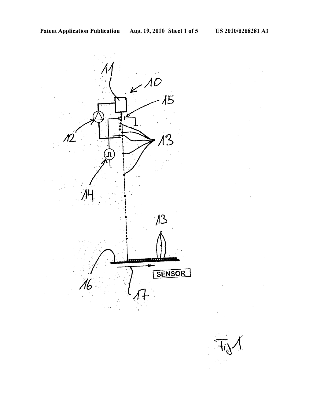 Method for Actuating an Inkjet Printing Device - diagram, schematic, and image 02