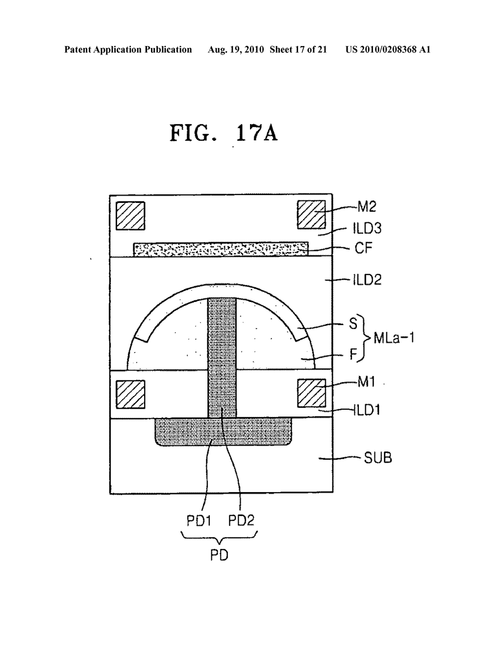 Microlens, an image sensor including a microlens, method of forming a microlens and method for manufacturing an image sensor - diagram, schematic, and image 18