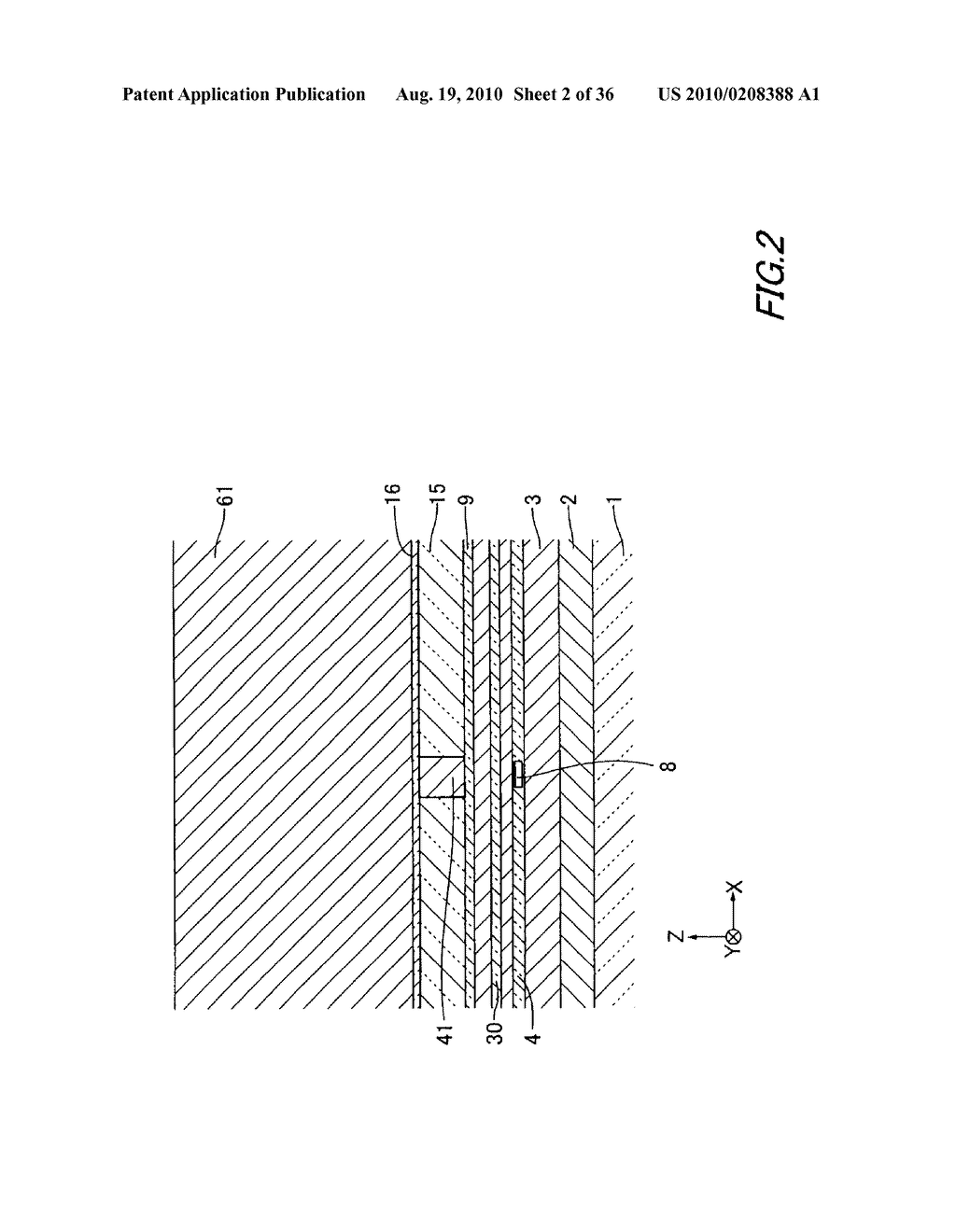 MAGNETIC HEAD, HEAD ASSEMBLY AND MAGNETIC RECORDING/REPRODUCING APPARATUS AND METHOD FOR MANUFACTURING MAGNETIC HEAD - diagram, schematic, and image 03