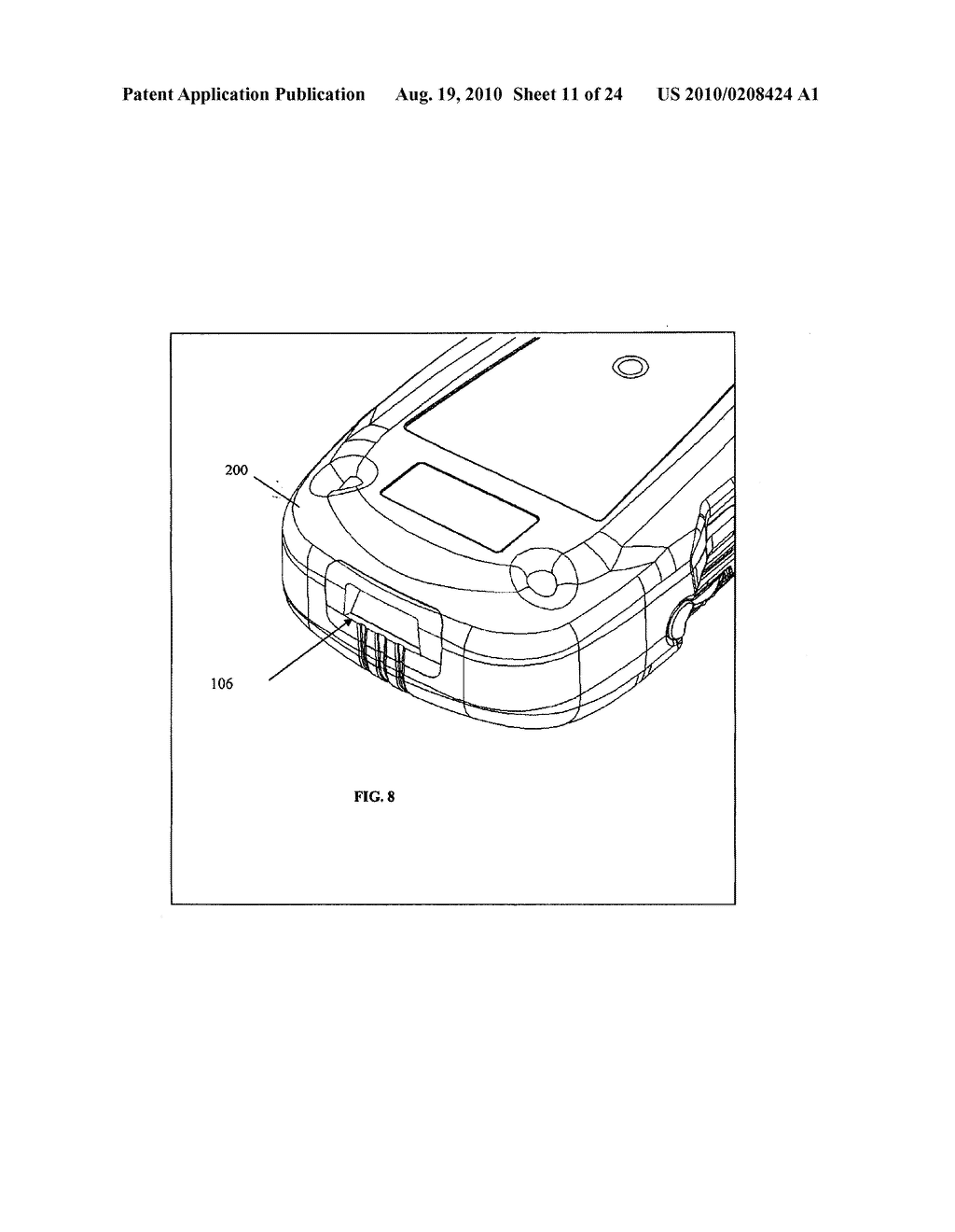 Modular Protective Housing with Peripherals for a Handheld Communications Device - diagram, schematic, and image 12