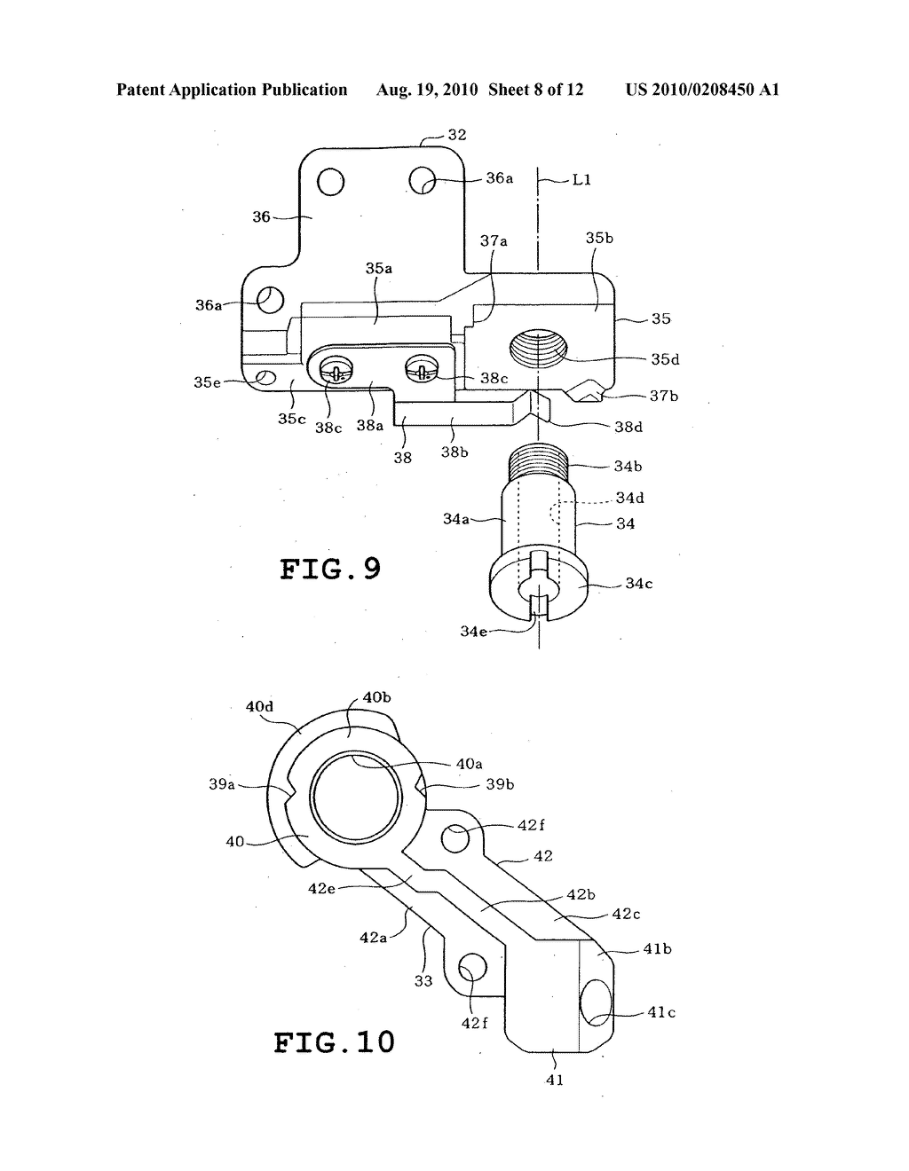 Illumination device for multineedle sewing machine and the multineedle sewing machine - diagram, schematic, and image 09