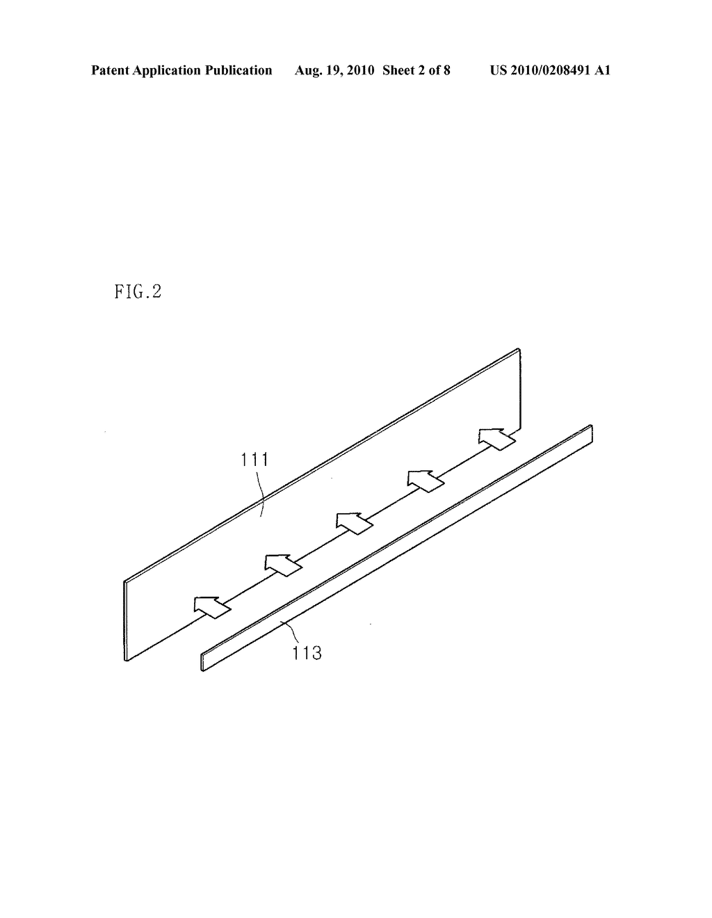 LIGHT EMITTING MODULE AND DISPLAY DEVICE HAVING THE SAME - diagram, schematic, and image 03