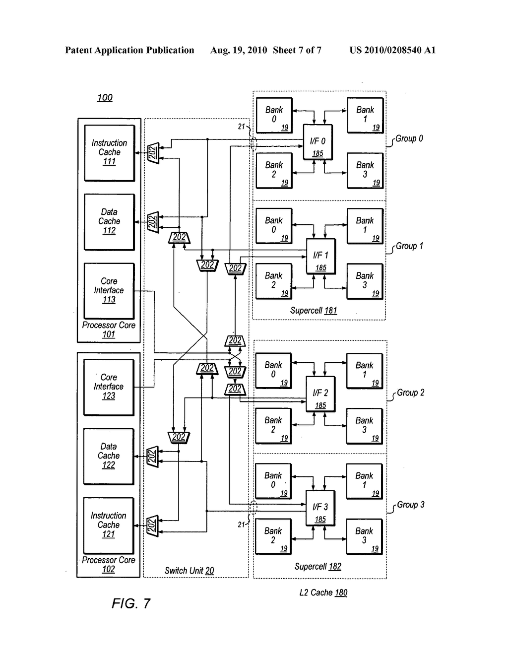 INTEGRATED CIRCUIT WITH MULTIPORTED MEMORY SUPERCELL AND DATA PATH SWITCHING CIRCUITRY - diagram, schematic, and image 08