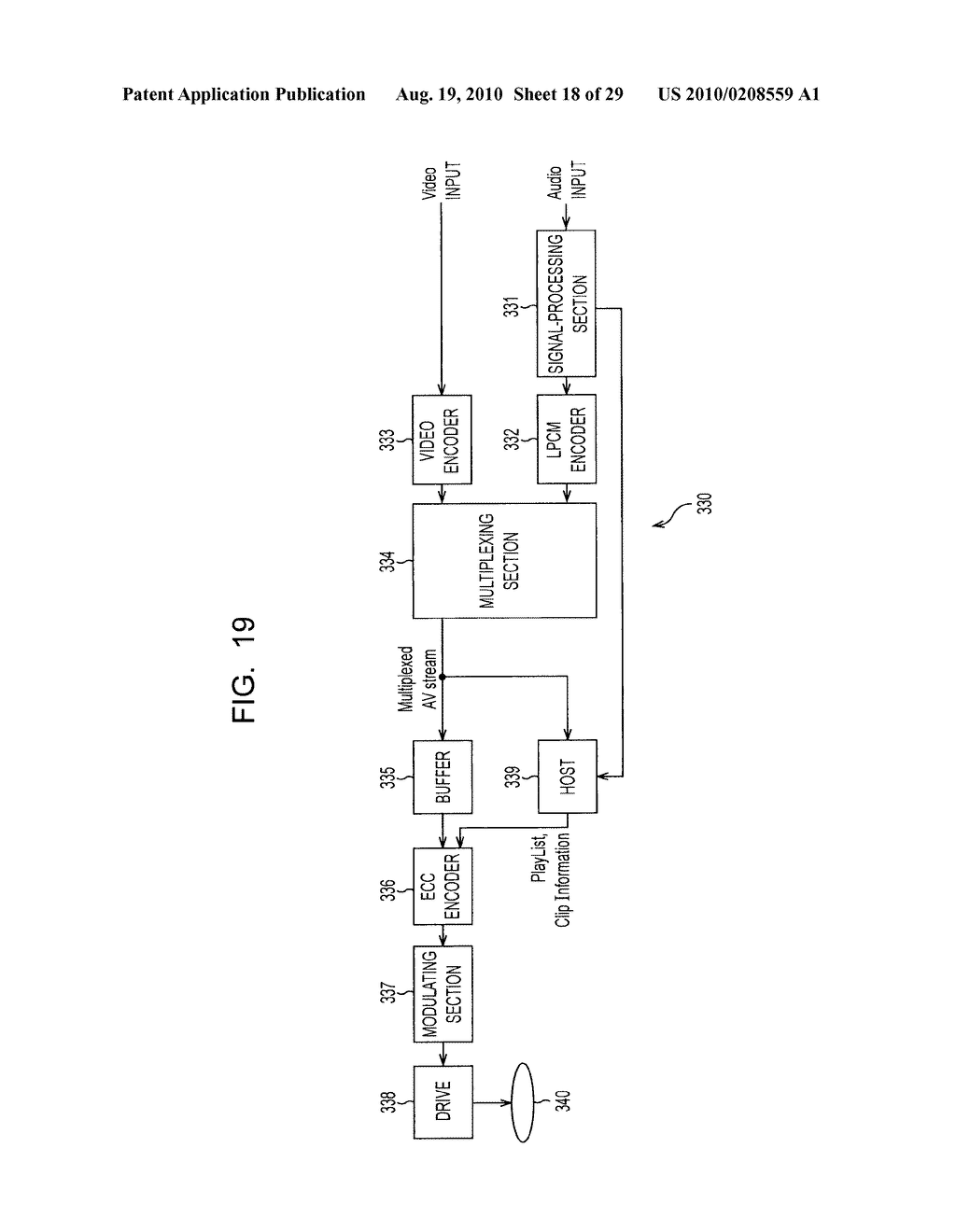 RECORDING MEDIUM, DATA RECORDING APPARATUS AND METHOD, DATA PLAYBACK APPARATUS AND METHOD, PROGRAM, AND RECORDING MEDIUM - diagram, schematic, and image 19