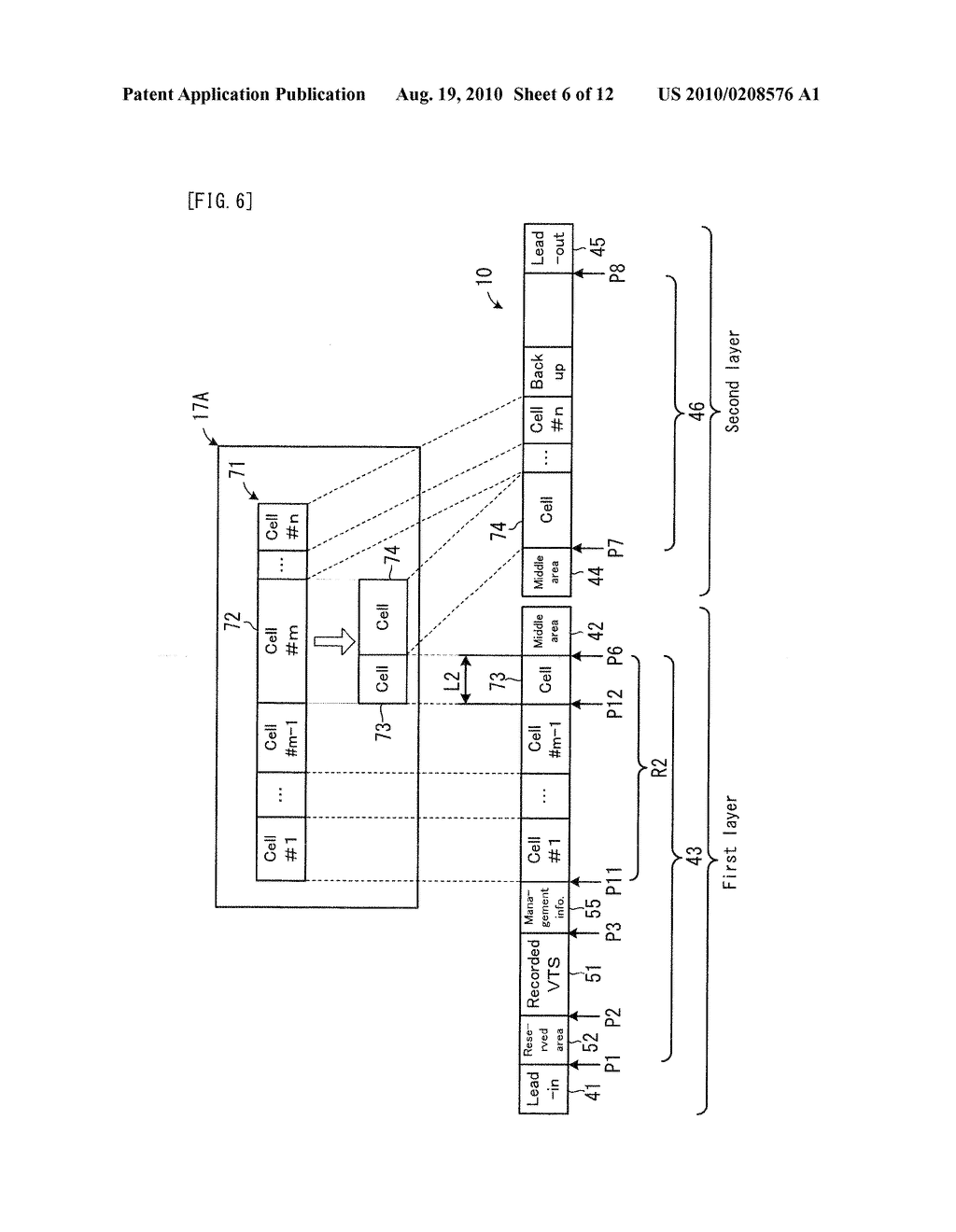 RECORDING DEVICE AND RECORDING METHOD FOR DUAL LAYER RECORDING DISC - diagram, schematic, and image 07