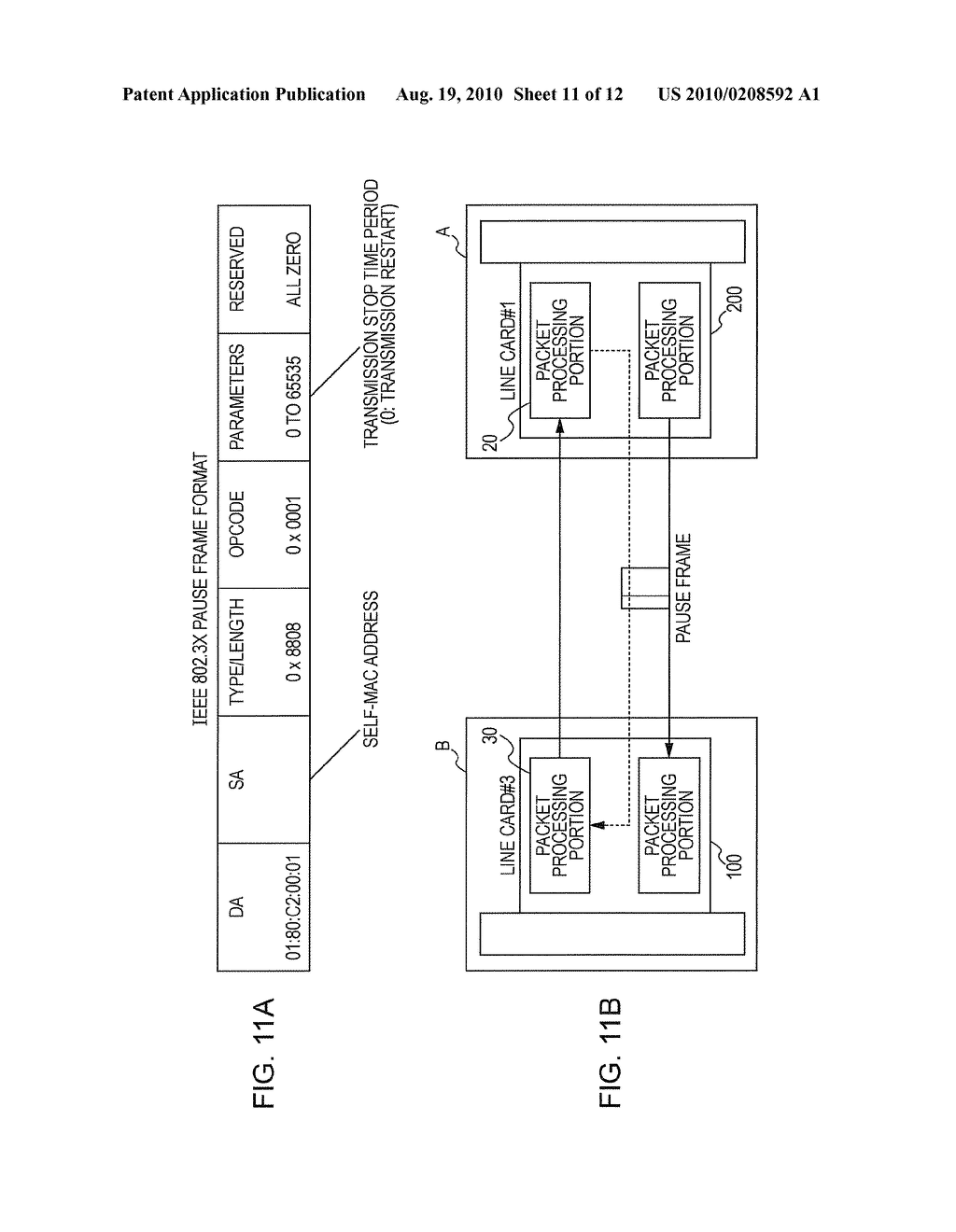 PACKET PROCESSING APPARATUS AND COMMUNICATION DEVICE - diagram, schematic, and image 12