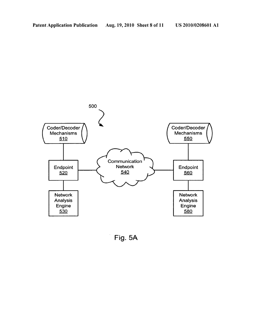 Applying a Variable Encoding/Decoding Scheme in a Communication Network - diagram, schematic, and image 09