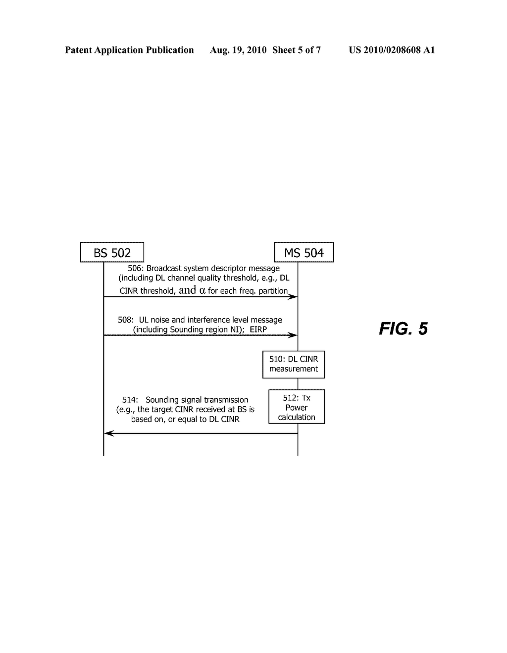 TRANSMISSION POWER CONTROL FOR SOUNDING SIGNAL FOR WIRELESS NETWORKS - diagram, schematic, and image 06