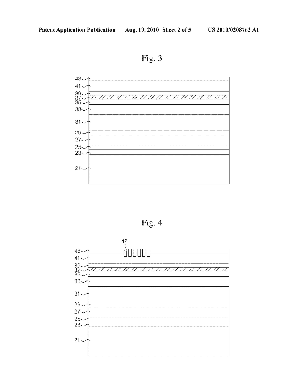 LASER DIODE HAVING NANO PATTERNS AND METHOD OF FABRICATING THE SAME - diagram, schematic, and image 03