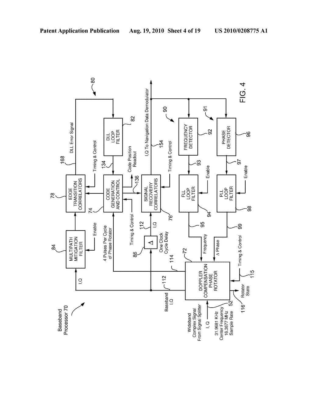 LOW COST, HIGH PERFORMANCE GPS/GNSS RECEIVER ARCHITECTURE - diagram, schematic, and image 05