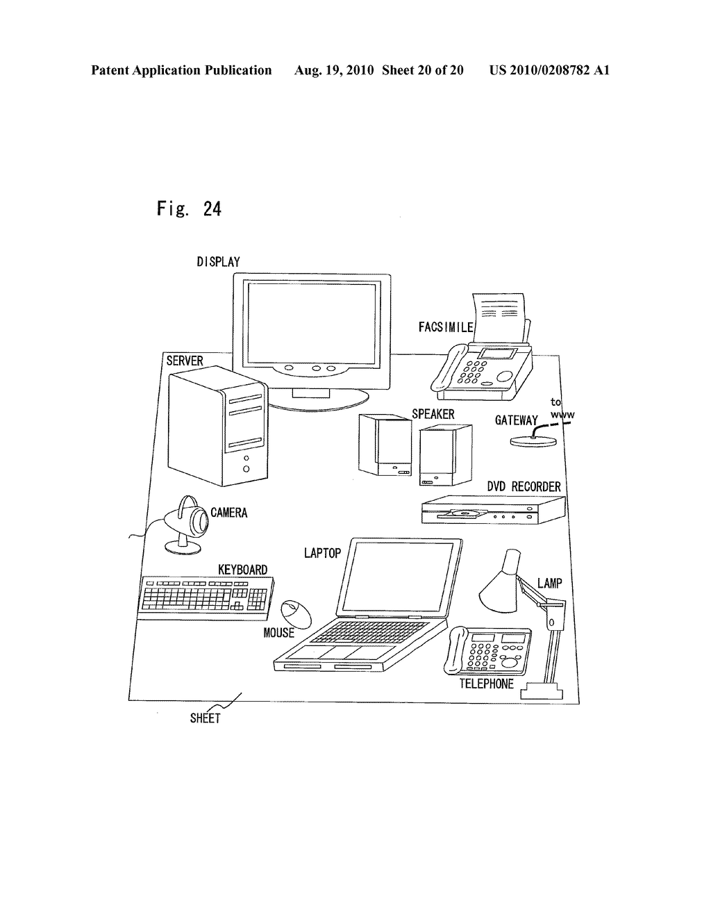 COMMUNICATION DEVICE AND TWO-DIMENSIONAL COMMUNICATION SYSTEM USING THE SAME - diagram, schematic, and image 21