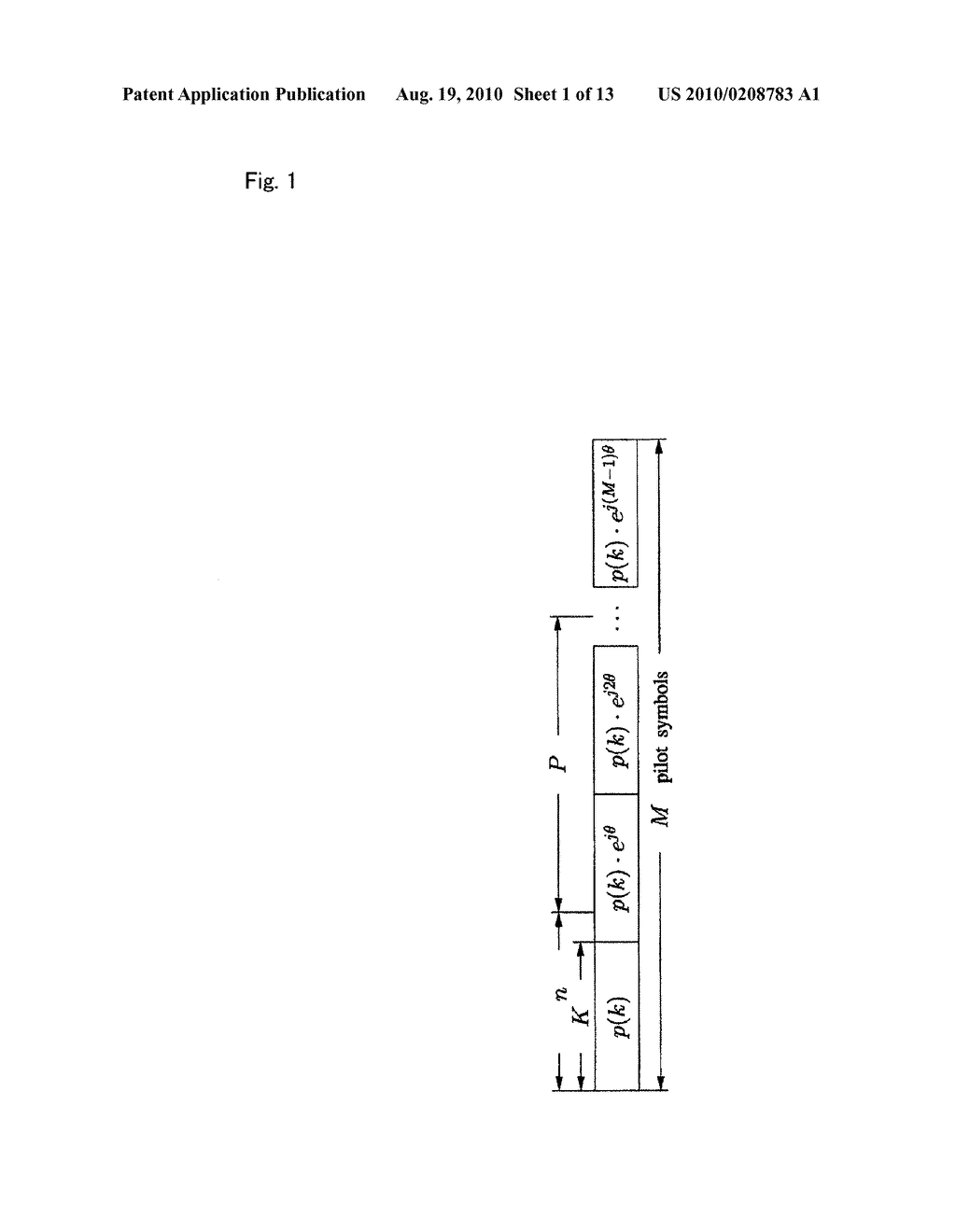 METHOD FOR CALCULATING CFO AND I/Q IMBALANCE COMPENSATION COEFFICIENTS, COMPENSATION METHOD USING THE SAME, AND METHOD FOR TRANSMITTING PILOT SIGNAL - diagram, schematic, and image 02