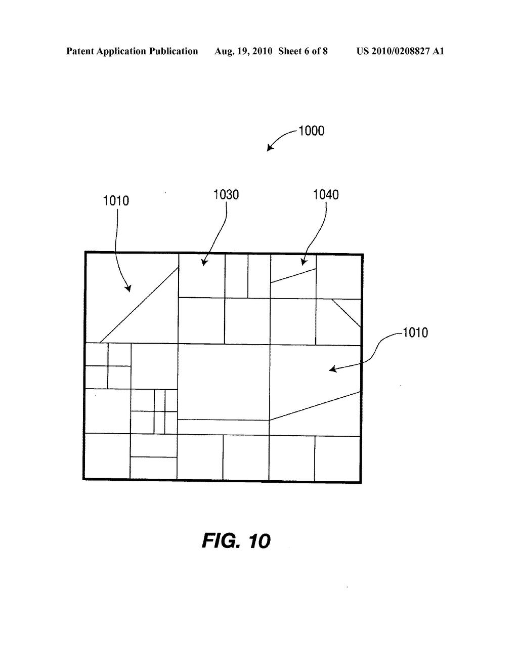 METHODS AND APPARATUS FOR VIDEO ENCODING AND DECODING GEOMETERICALLY PARTITIONED SUPER MACROBLOCKS - diagram, schematic, and image 07