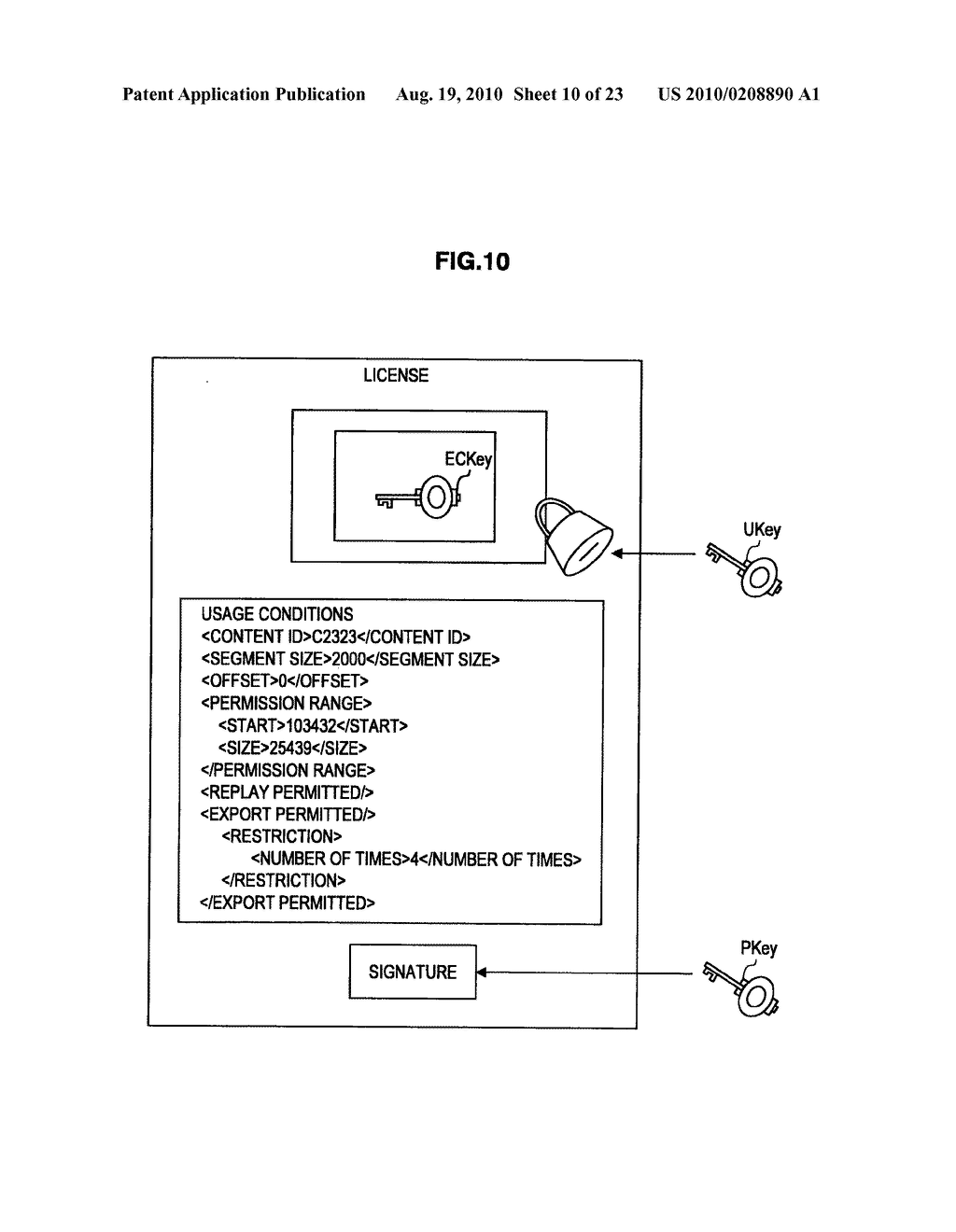 CONTENT DISTRIBUTION APPARATUS, CONTENT USE APPARATUS, CONTENT DISTRIBUTION SYSTEM, CONTENT DISTRIBUTION METHOD AND PROGRAM - diagram, schematic, and image 11