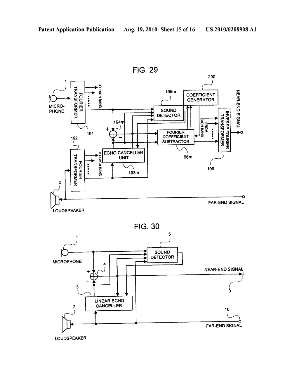 ECHO SUPRESSING METHOD AND APPARATUS - diagram, schematic, and image 16