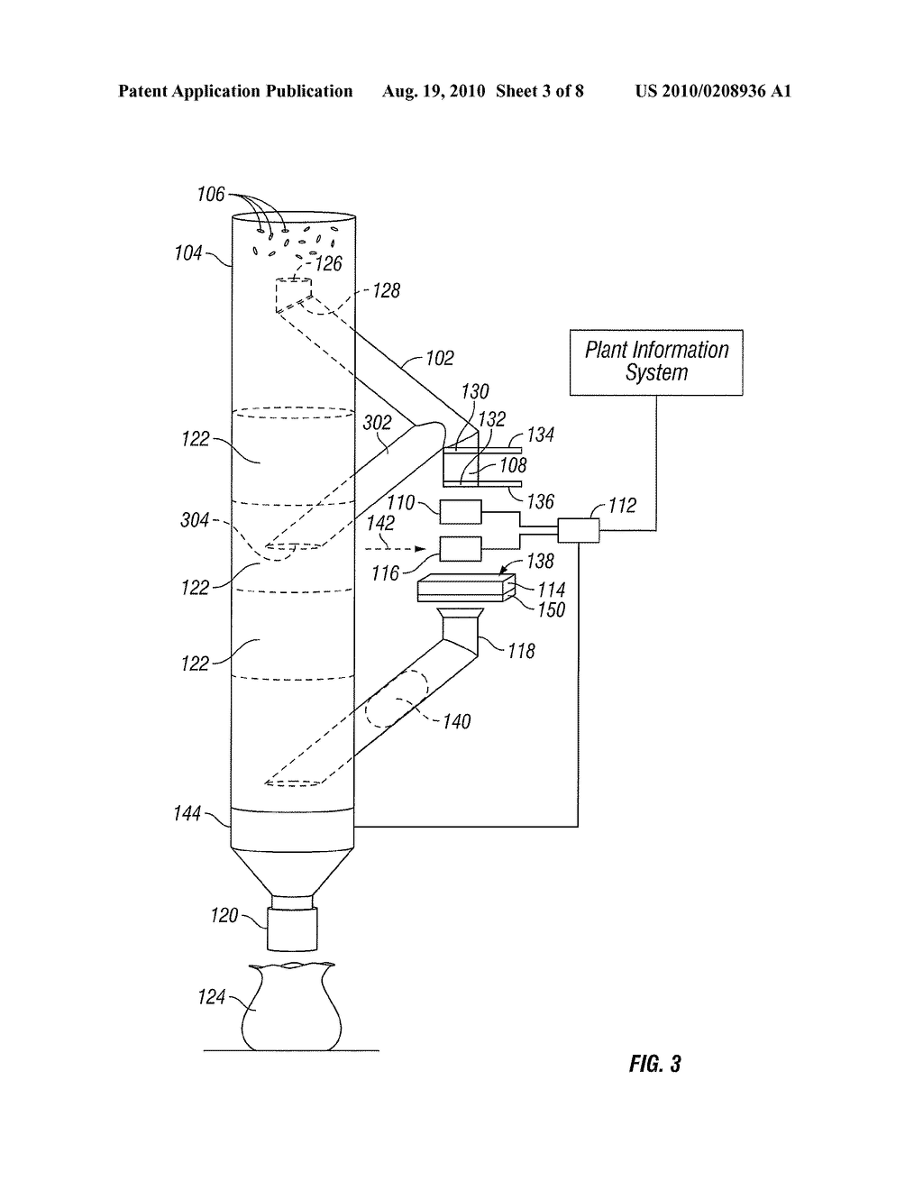 System to determine in near real-time product density in a continuous dispensing product flow - diagram, schematic, and image 04