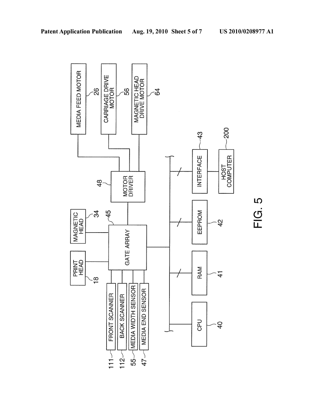 RECORDING DEVICE AND CONTROL METHOD FOR A RECORDING DEVICE - diagram, schematic, and image 06