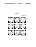 IMAGE PROCESSING APPARATUS FOR DETECTING COORDINATE POSITION OF CHARACTERISTIC PORTION OF FACE diagram and image