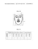 IMAGE PROCESSING APPARATUS FOR DETECTING COORDINATE POSITION OF CHARACTERISTIC PORTION OF FACE diagram and image