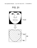 IMAGE PROCESSING APPARATUS FOR DETECTING COORDINATE POSITION OF CHARACTERISTIC PORTION OF FACE diagram and image