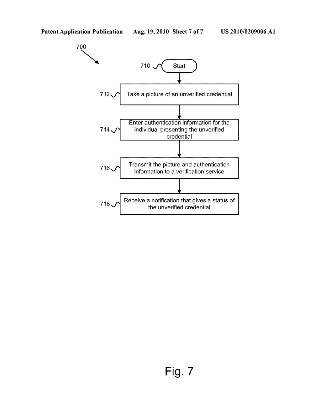 APPARATUS, SYSTEM, AND METHOD FOR VISUAL CREDENTIAL VERIFICATION - diagram, schematic, and image 08