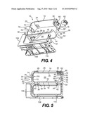 STACKABLE OPTICAL FIBER RETAINER diagram and image