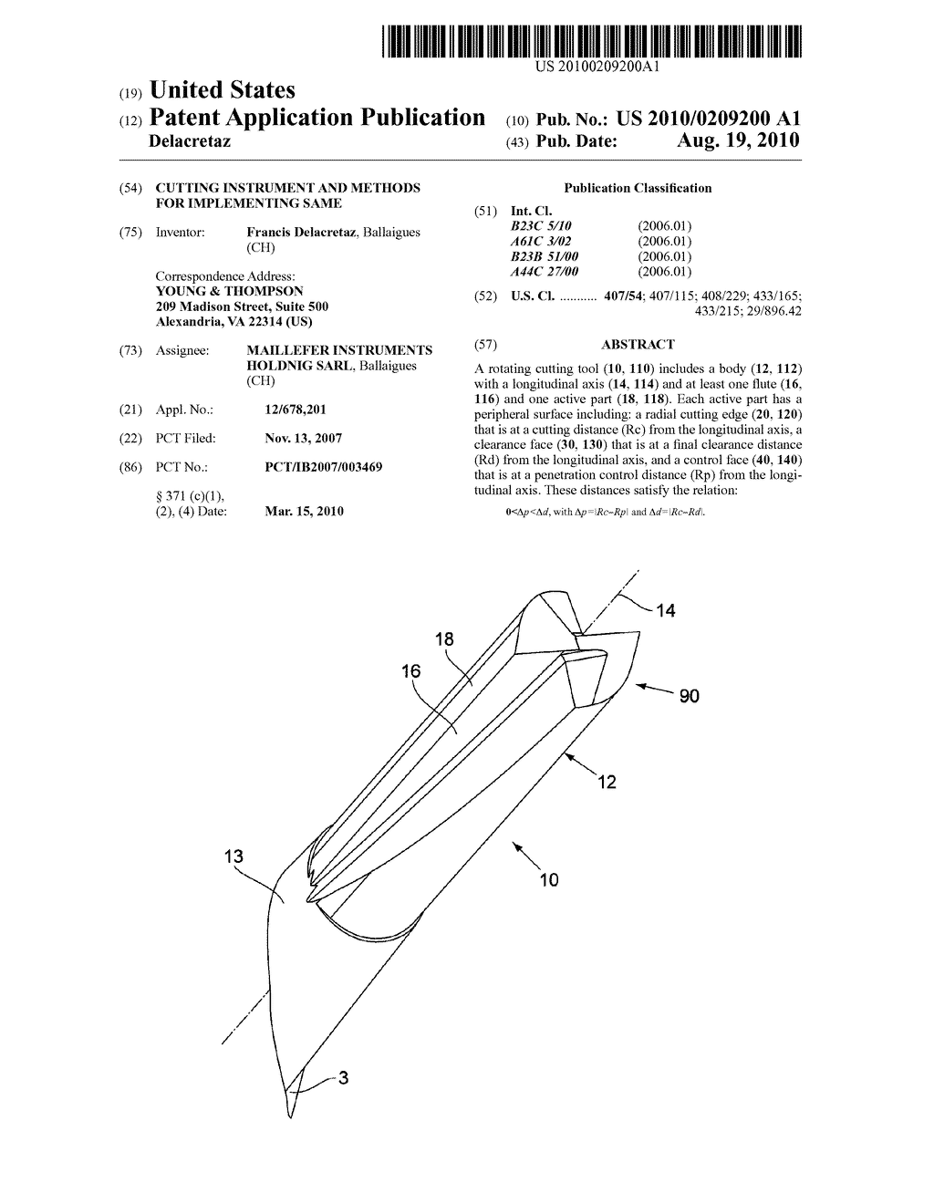 CUTTING INSTRUMENT AND METHODS FOR IMPLEMENTING SAME - diagram, schematic, and image 01